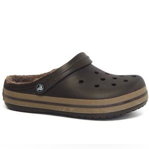 CROCS Dark Brown Clogs with Soft Lining Size 12